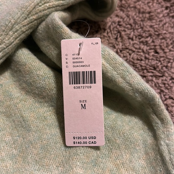 Anthropologie oversized vneck sweater - Picture 2 of 3